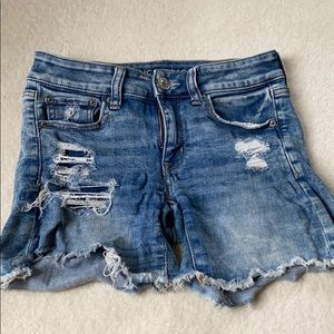 American Eagle Next Level Stretch midi shorts